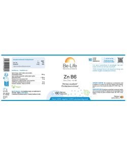 Zn B6, 60 capsules